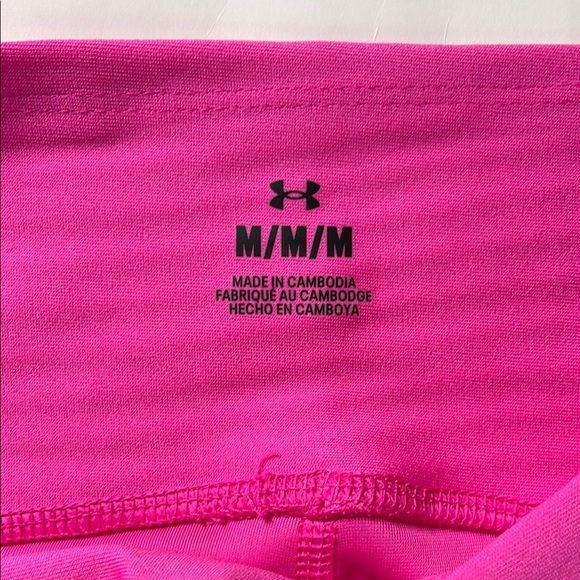 Under Armour Hot Pink Patterned Leggings - Picture 6 of 12